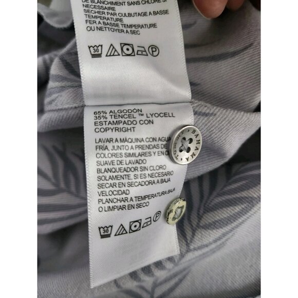 NWT Tommy Bahama Mens Size Large Canyon Beach Flannel Horizon Stripe Shirt NEW - Picture 9 of 13